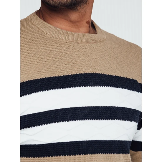 Vyriškas rusvas megztinis Firol WX2246