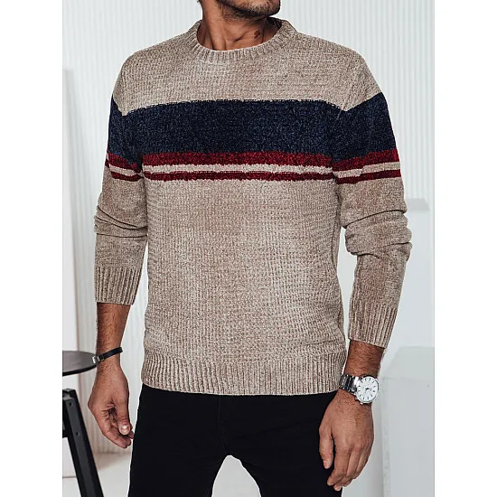 Men's brown jumper Rich WX2243