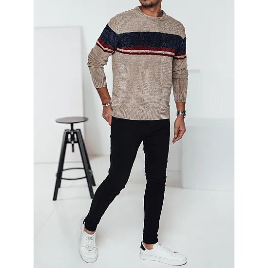 Men's brown jumper Rich WX2243