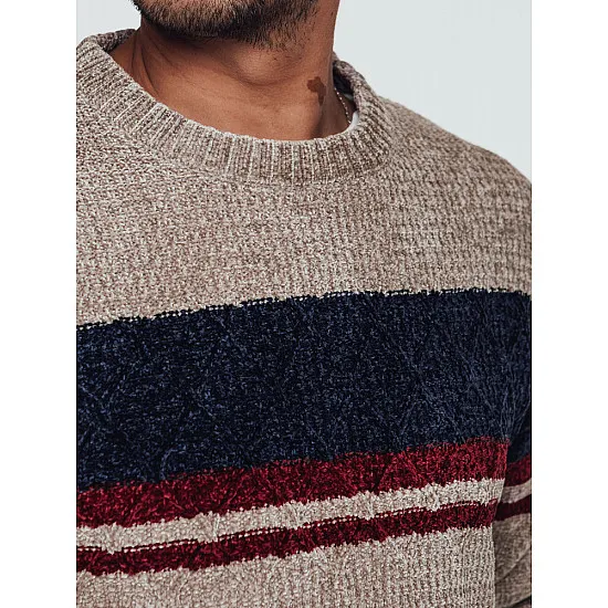 Men's brown jumper Rich WX2243