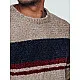 Men's brown jumper Rich WX2243