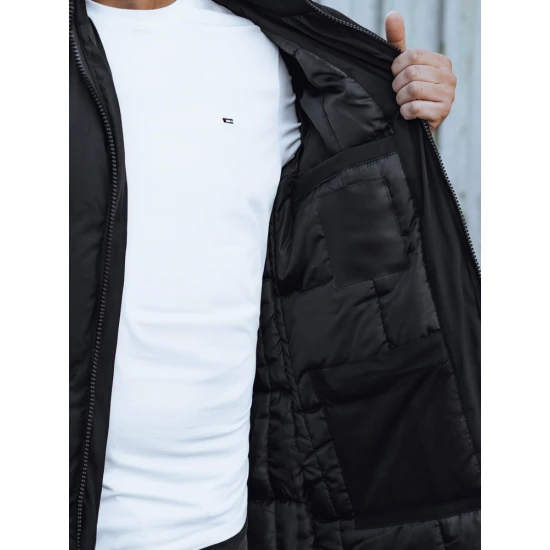 Juoda vyriška žieminė striukė Alex TX4923