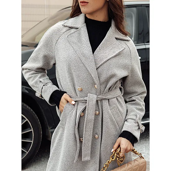 Women's brown coat Cameli NY0744