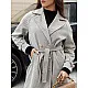 Women's brown coat Cameli NY0744