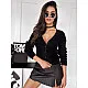 Czarny sweter damski Lili MY2035
