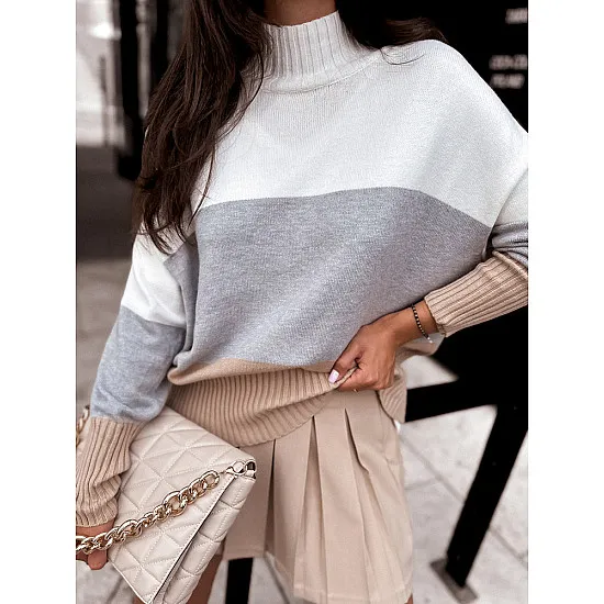 Women's grey cardigan Serin MY1981