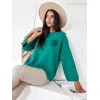 Damski zielony sweter oversize Justi MY2008
