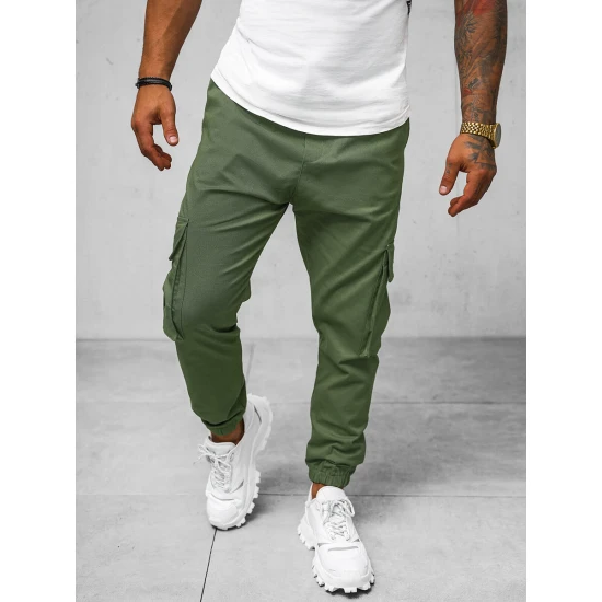 Vyriški chaki spalvos jogeriai Dump O/G3006Z