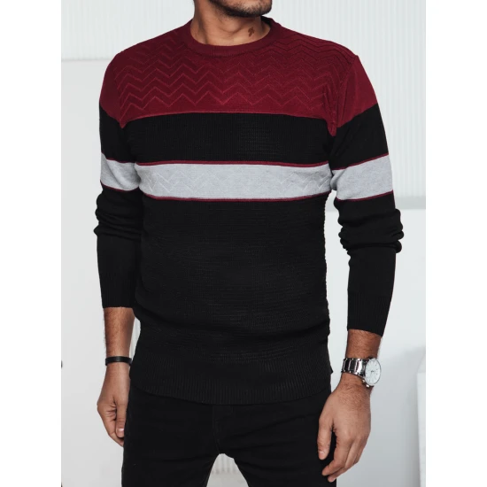 Vyriškas juodas megztinis Ovin WX2283