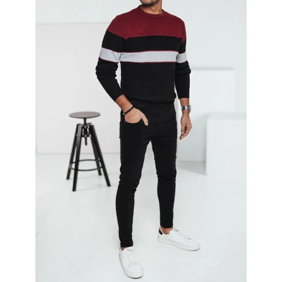 Vyriškas juodas megztinis Ovin WX2283