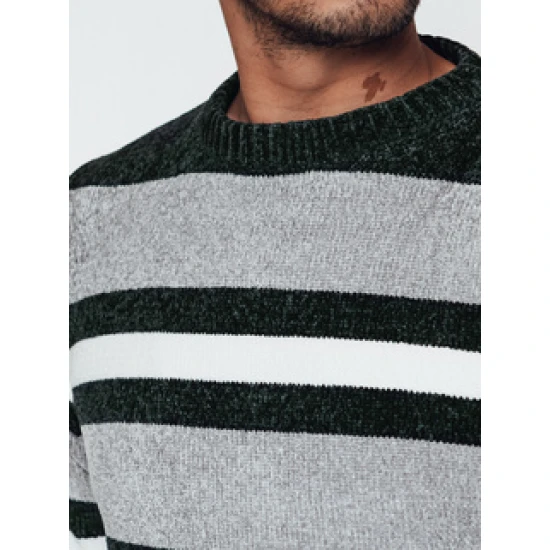 Vyriškas pilkas megztinis Entoni WX2262