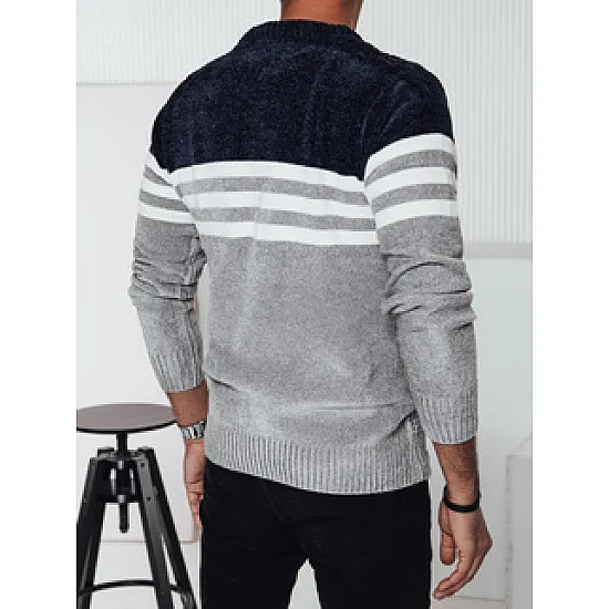 Men's grey sweater Tonum WX2230