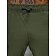 Męskie szerokie spodnie Olimp w kolorze khaki O/PS5527