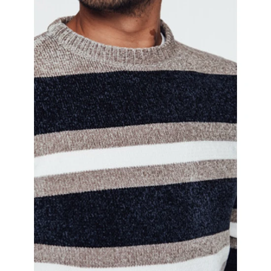 Vyriškas tamsiai mėlynas megztinis Entoni WX2263