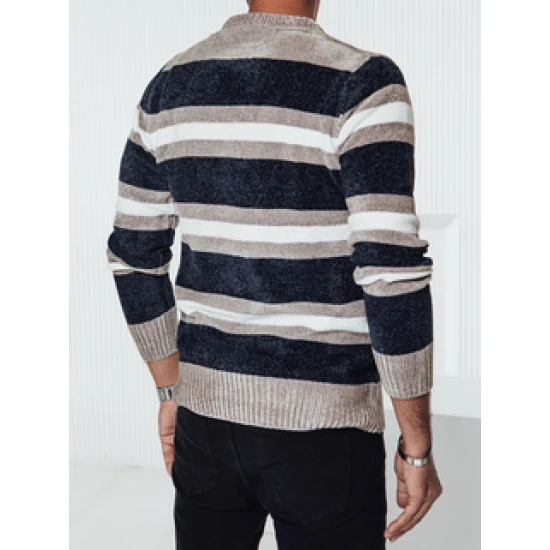 Vyriškas tamsiai mėlynas megztinis Entoni WX2263