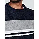 Men's dark blue jumper Rich WX2244