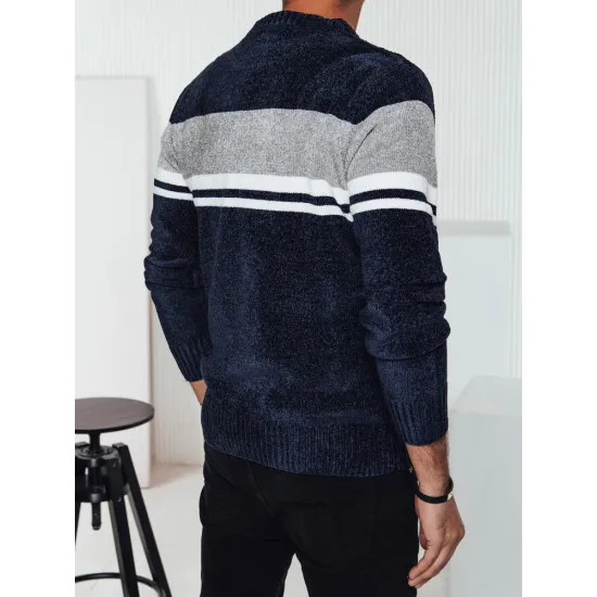 Men's dark blue jumper Rich WX2244