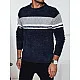 Men's dark blue jumper Rich WX2244