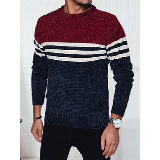 Men's navy blue jumper Tonum WX2229