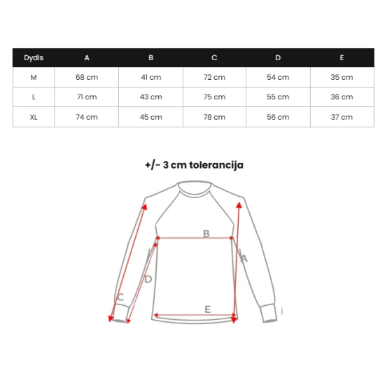 Vyriškas baltas megztinis Omer Megztiniai
