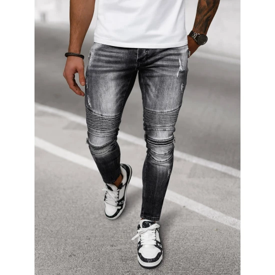 Juodi vyriški džinsai Vulon NB/MP0007N