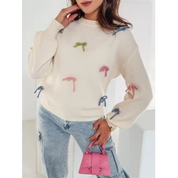 Moteriškas rusvas megztinis Tula