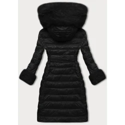 Moteriškas paltas su aksinėmis sagomis Karum