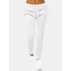 Moteriškos baltos laisvalaikio kelnės Flor