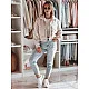 Rusva moteriška oversize bomber striukė Milina TY4793