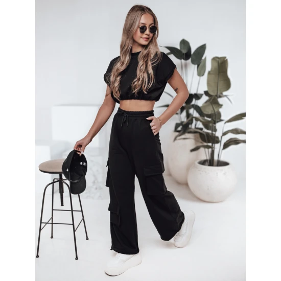 Moteriškas juodas komplektas Sori AY1121