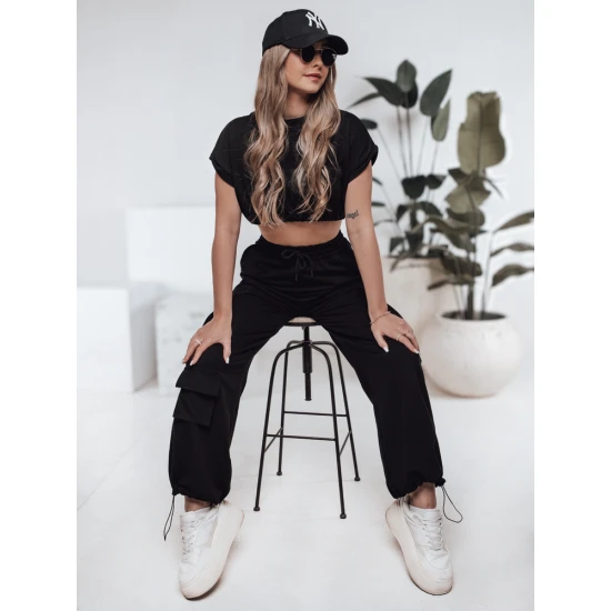 Moteriškas juodas komplektas Sori AY1121