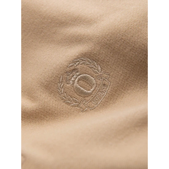 Vyriški rusvi polo marškinėliai Cristan V22 S1374