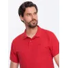 Vyriški raudoni polo marškinėliai Cristan V22 S1374