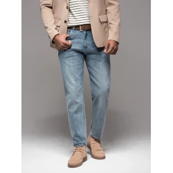Vyriški mėlyni džinsai Carl