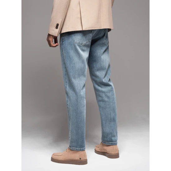 Vyriški mėlyni džinsai Carl V1 OM-PADP-0227