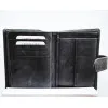 Men's black leather wallet Pikan ZG-N450 Premium