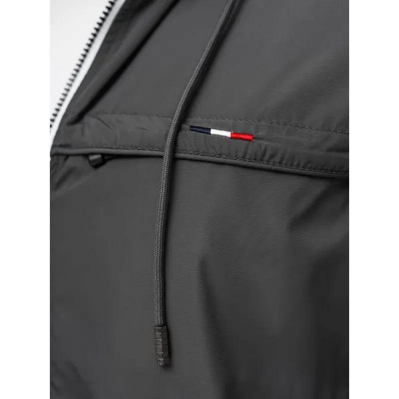 Tamsiai pilka striukė su gobtuvu Kemir JS/16M9207/92