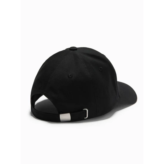 Unisex juoda kepurė Grid V1 OM-ACCS-0104