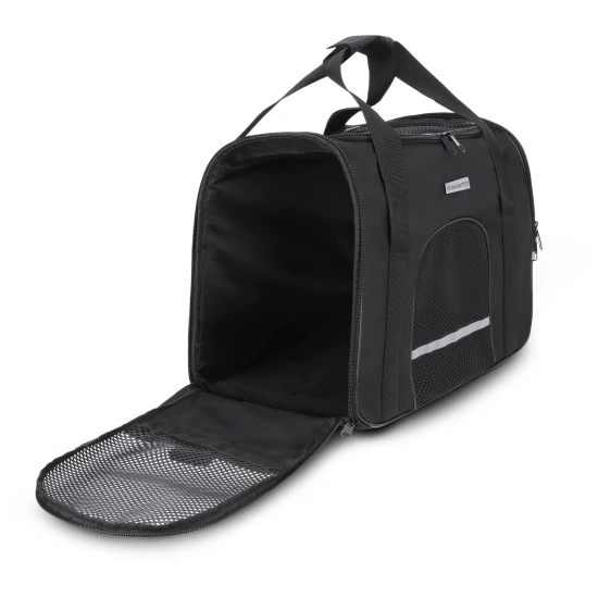 Naminių gyvūnėlių nešiojimo pilkas krepšys Leila ZG687