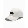 Unisex balta kepurė Grid V2 OM-ACCS-0104