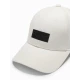 Unisex balta kepurė Grid V2 OM-ACCS-0104