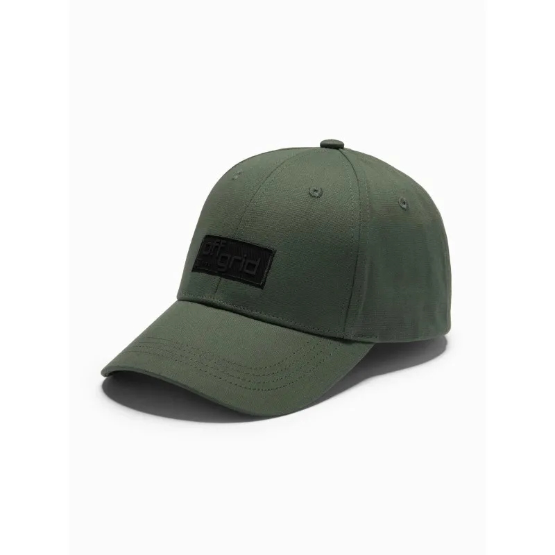 Unisex žalia kepurė Grid V6 OM-ACCS-0104