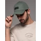 Unisex žalia kepurė Grid V6 OM-ACCS-0104