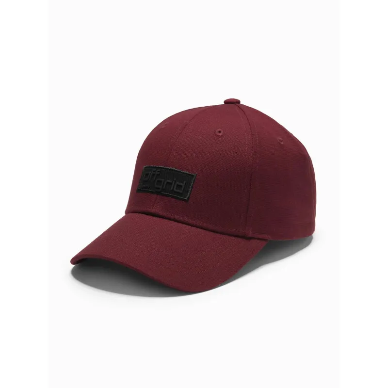 Unisex bordo kepurė Grid V8 OM-ACCS-0104