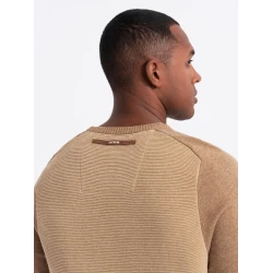 Vyriškas rudos spalvos megztinis Rox