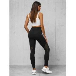 Moteriškos juodos spalvos kelnės Fix