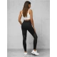 Moteriškos juodos spalvos kelnės Fix JS/35K1602/3