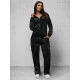 Moteriškas juodas veliūrinis komplektas Alin JS/35C1613/3