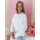 Moteriškas baltas džemperis Mia BY1372
