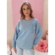 Moteriškas mėlynas džemperis Flori RY2764